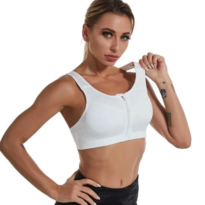 Core Zip Sports Bra