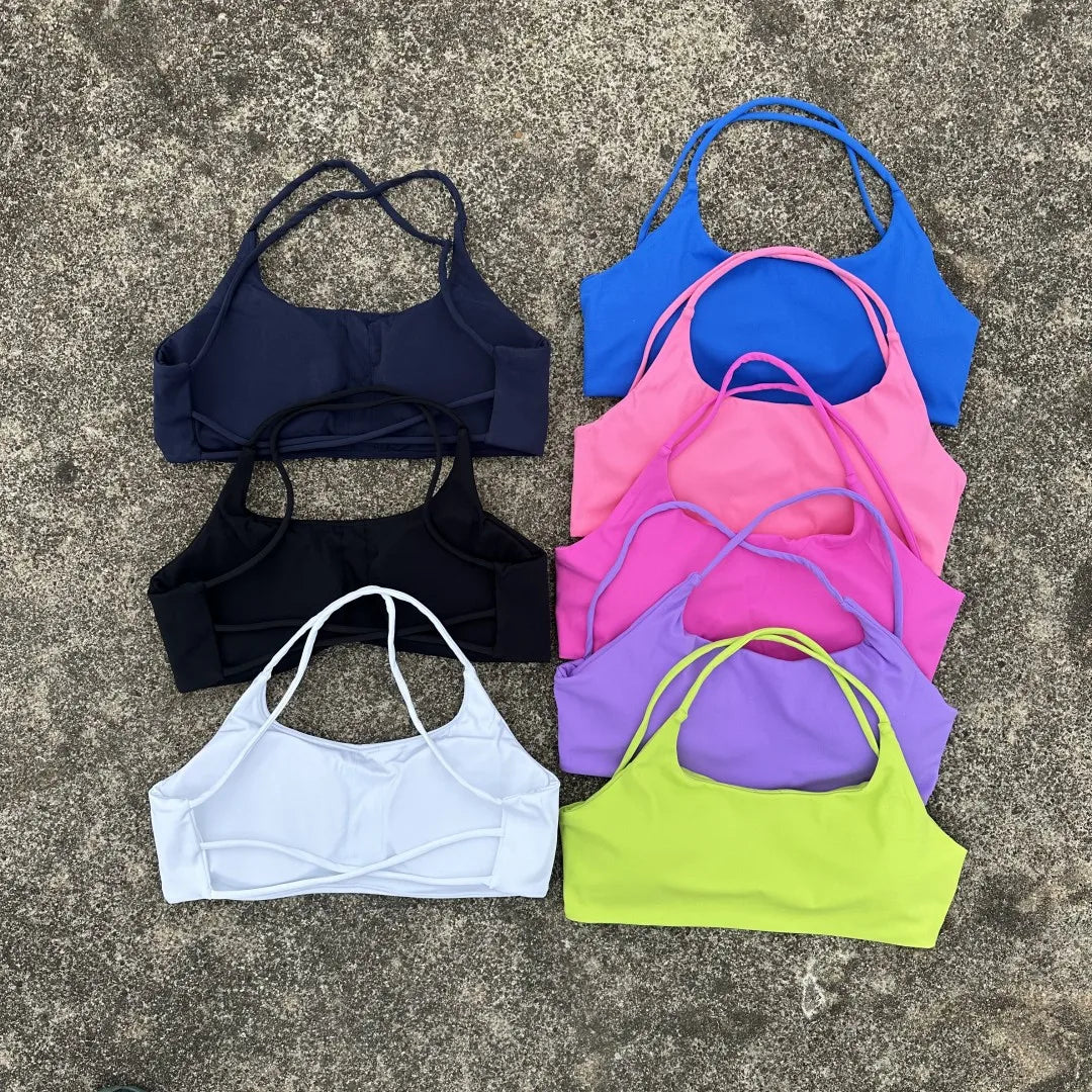 Core Light Support Strappy Sports Bra
