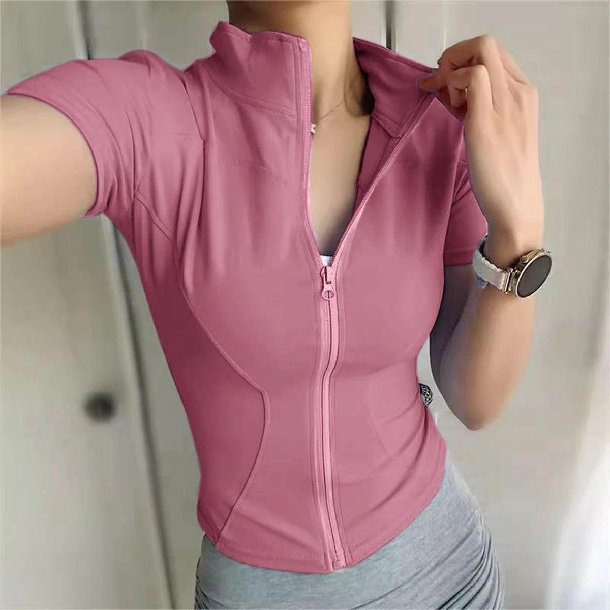 Core Zip Top