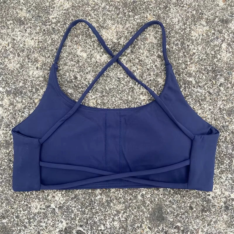 Core Light Support Strappy Sports Bra