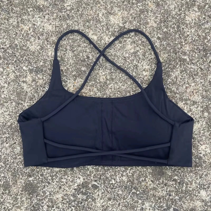 Core Light Support Strappy Sports Bra