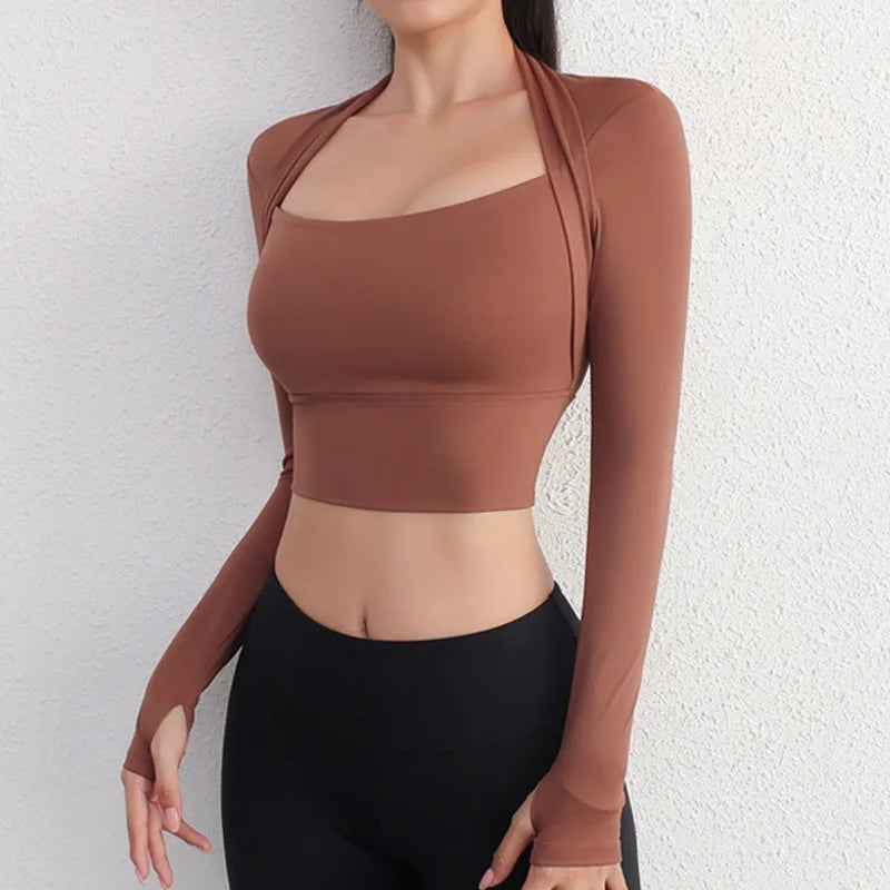 Core Square Neck Crop Top