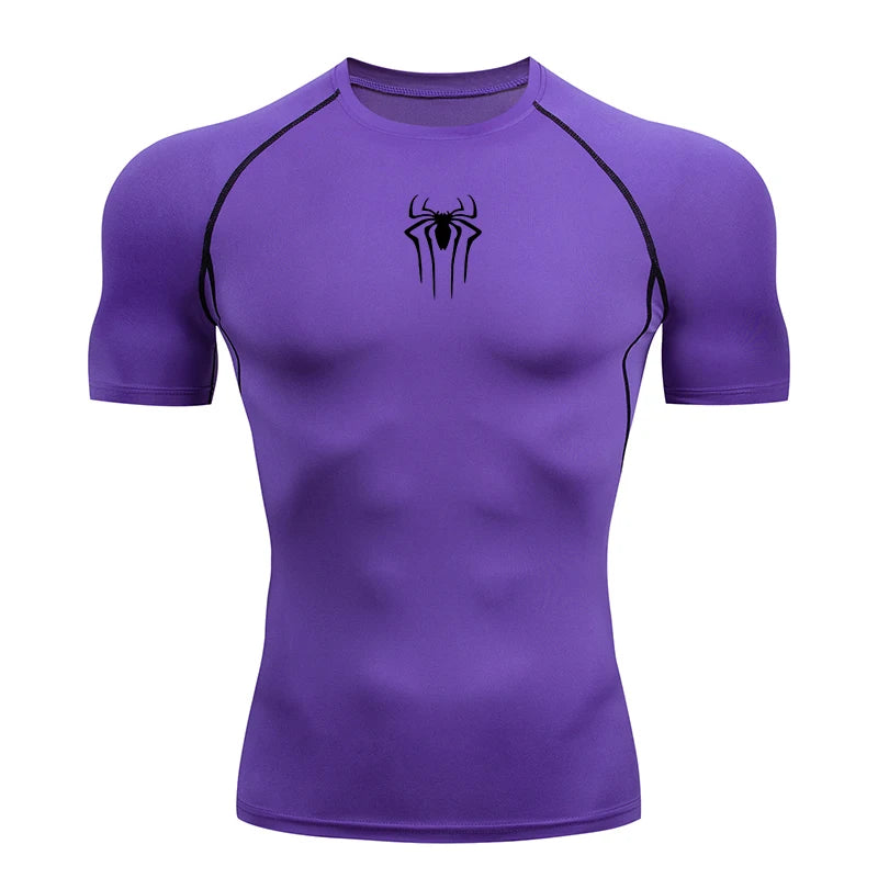 Titan Spider-Man Compression T-shirt
