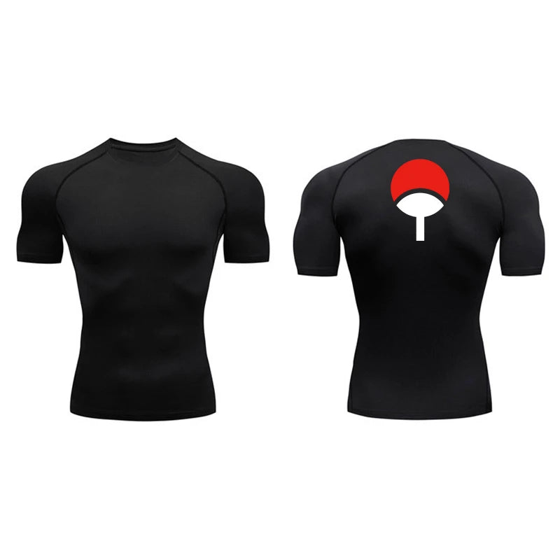 Titan Uchiha Compression T-shirt