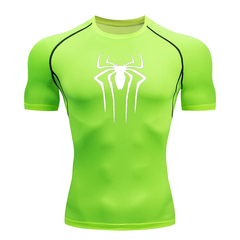 Titan Spider-Man Compression T-shirt
