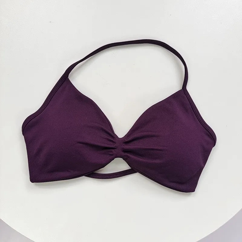 Core Minimal Halter Neck Sports Bra