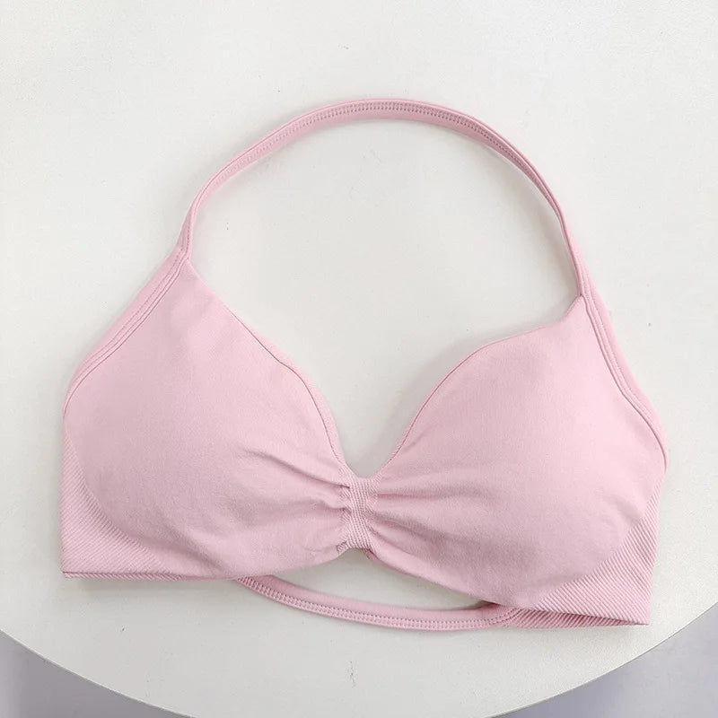Core Minimal Halter Neck Sports Bra