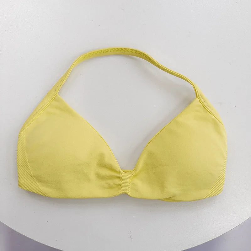 Core Minimal Halter Neck Sports Bra