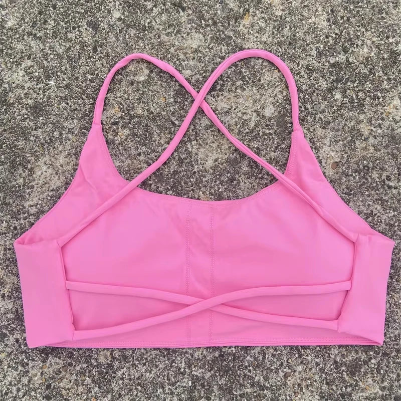 Core Light Support Strappy Sports Bra