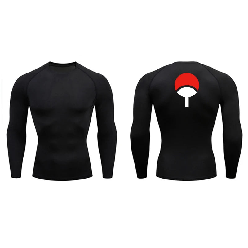 Titan Uchiha Compression T-shirt