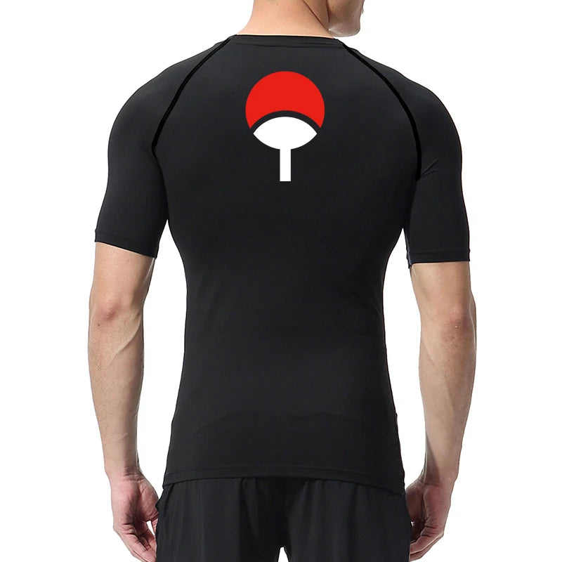 Titan Uchiha Compression T-shirt