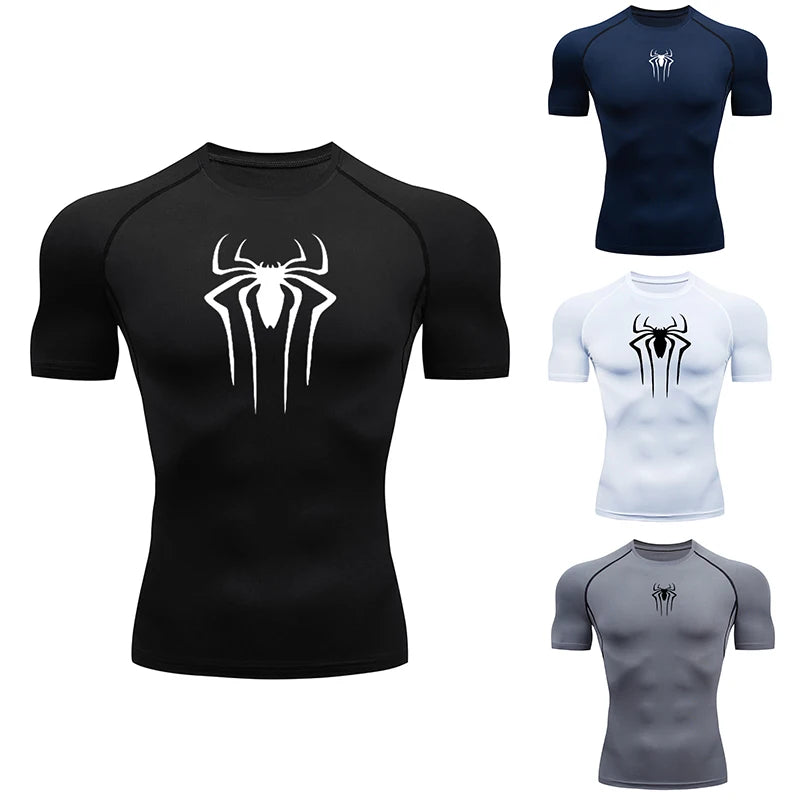 Titan Spider-Man Compression T-shirt