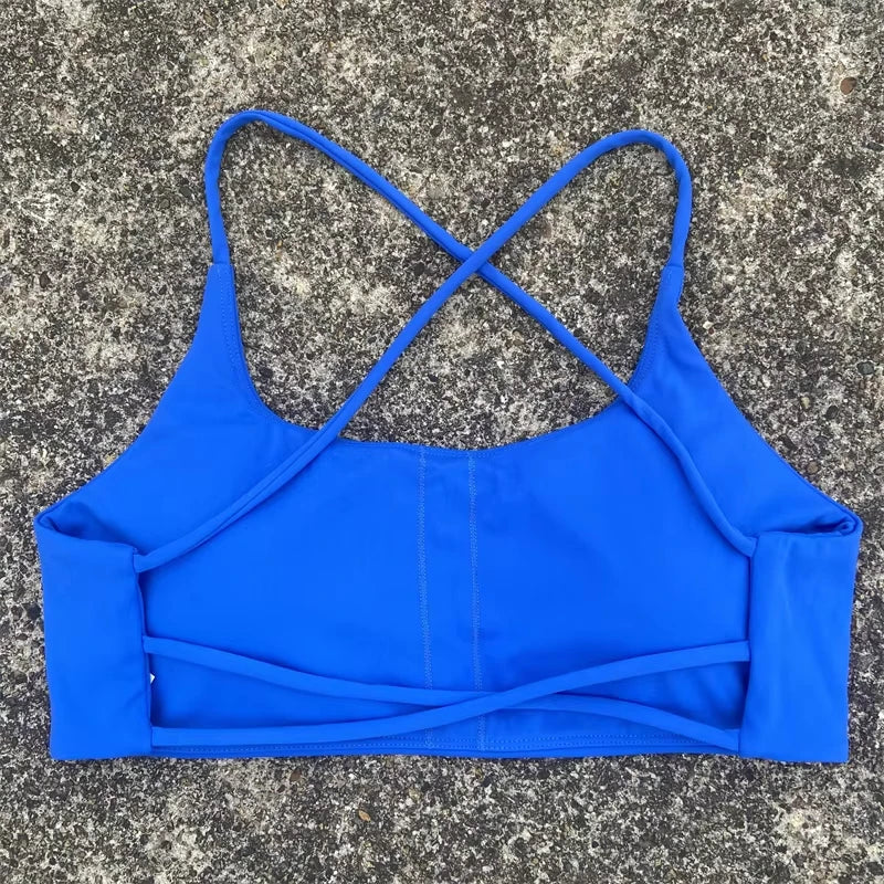Core Light Support Strappy Sports Bra