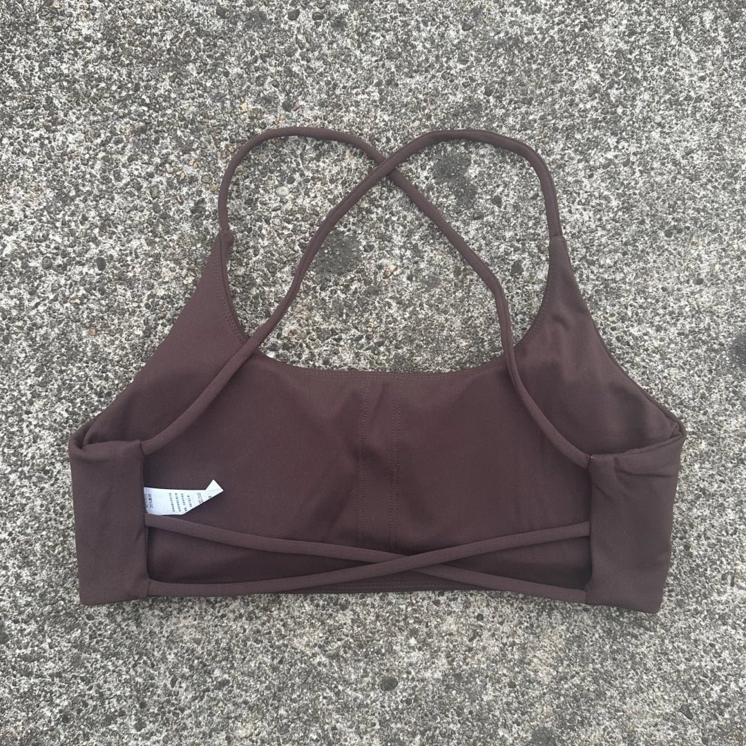 Core Light Support Strappy Sports Bra