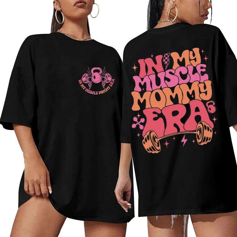 Nova Muscle Mommy Oversized T-Shirt