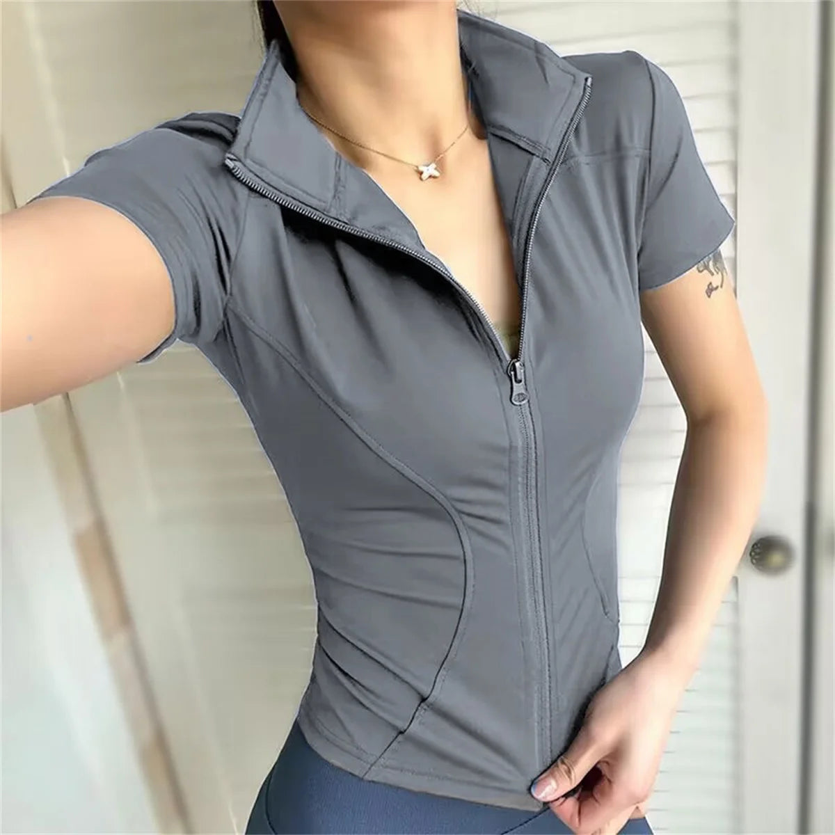 Core Zip Top