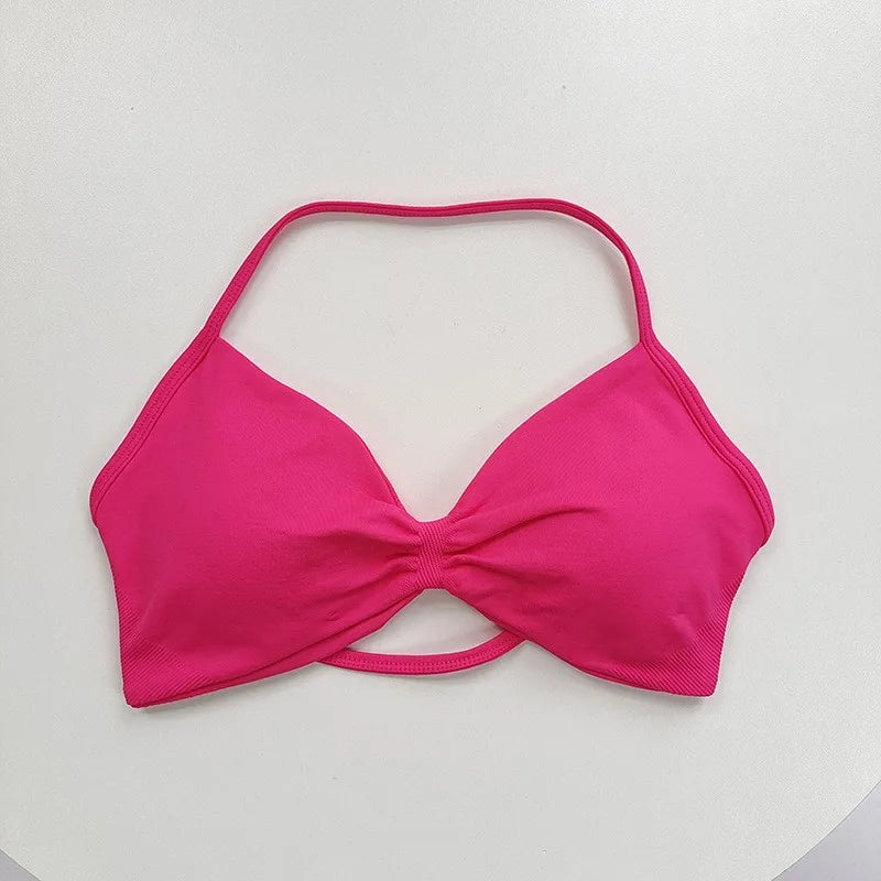 Core Minimal Halter Neck Sports Bra