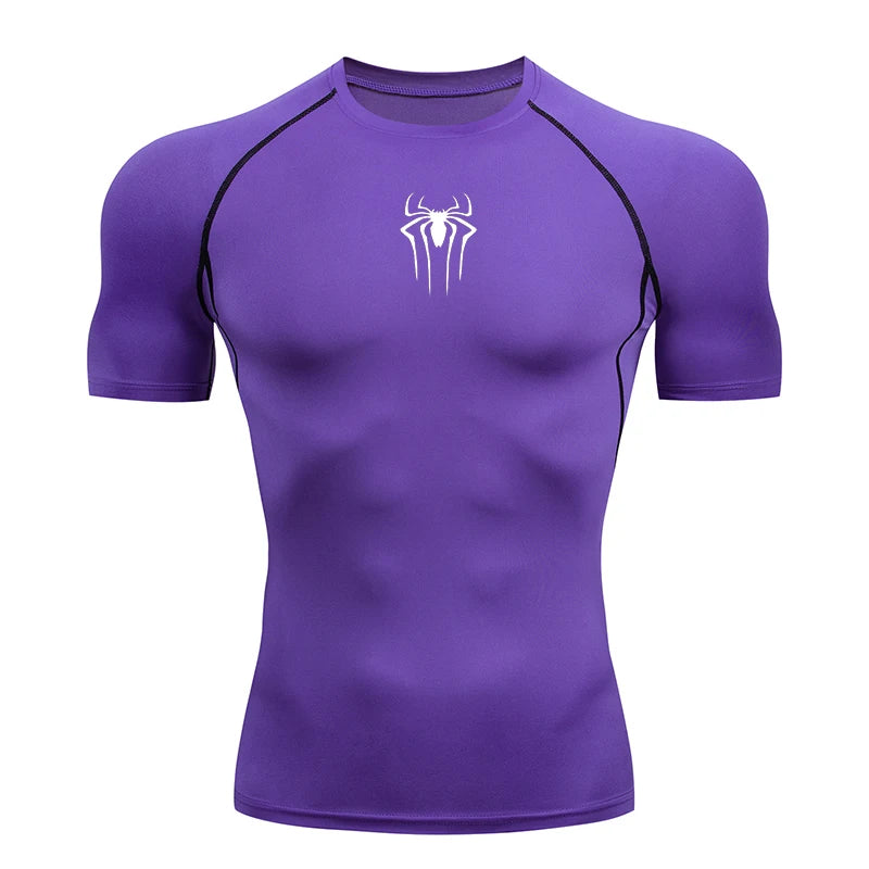 Titan Spider-Man Compression T-shirt