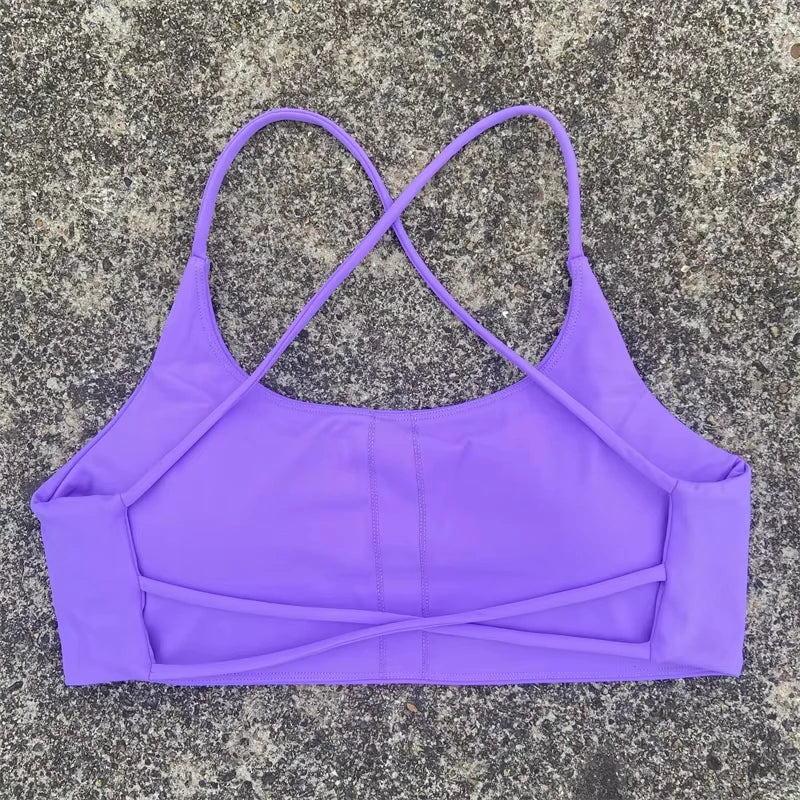 Core Light Support Strappy Sports Bra
