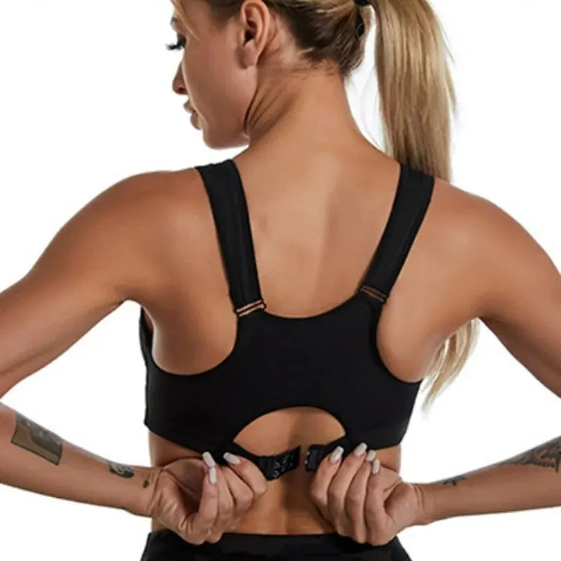 Core Zip Sports Bra