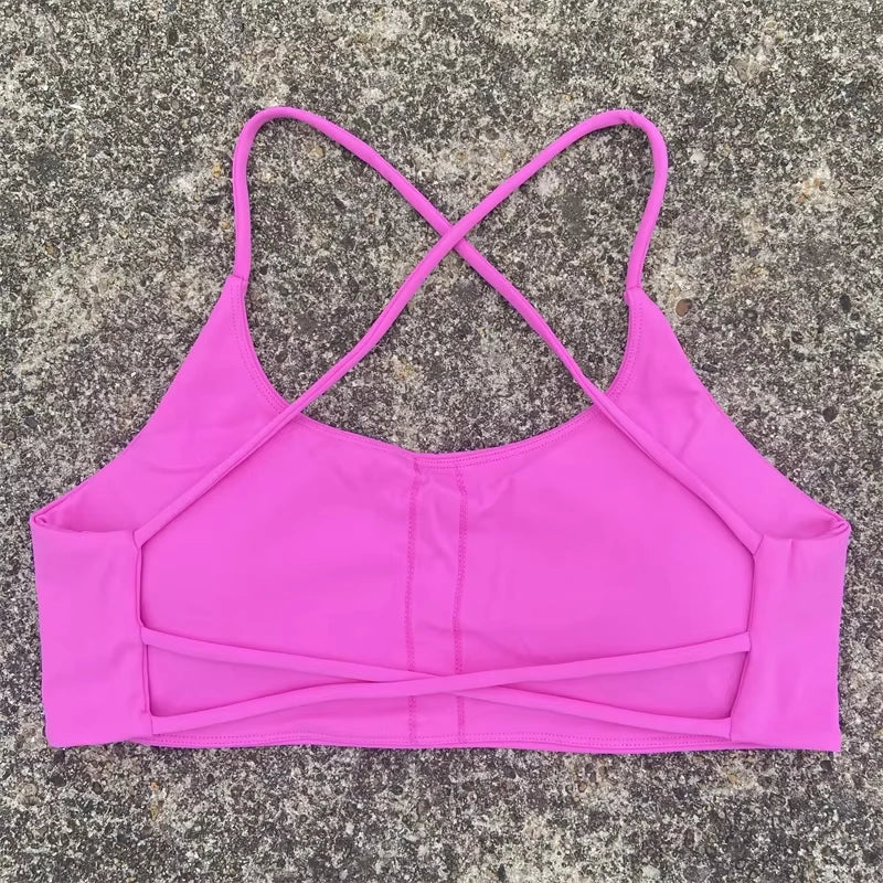 Core Light Support Strappy Sports Bra