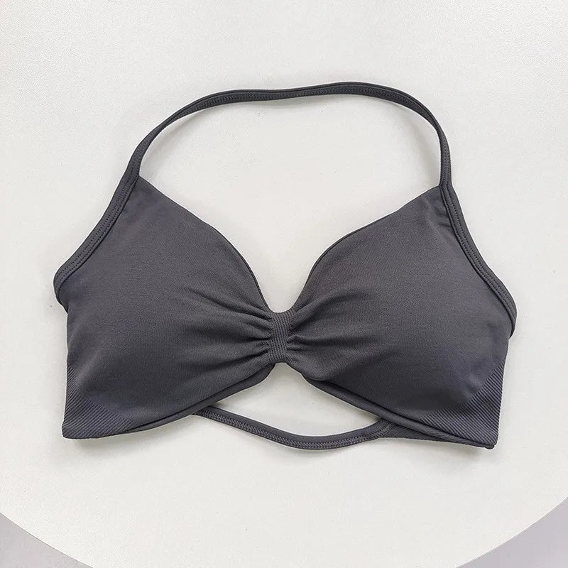 Core Minimal Halter Neck Sports Bra