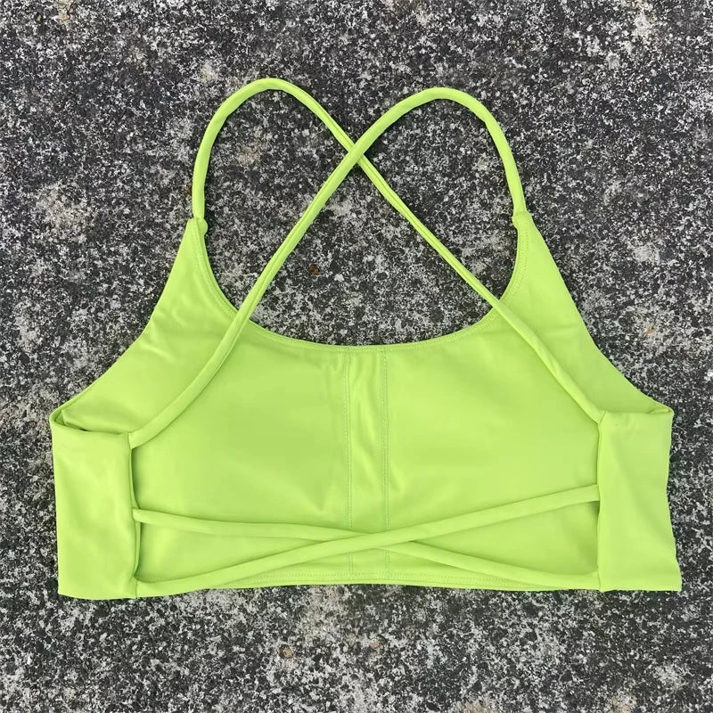 Core Light Support Strappy Sports Bra