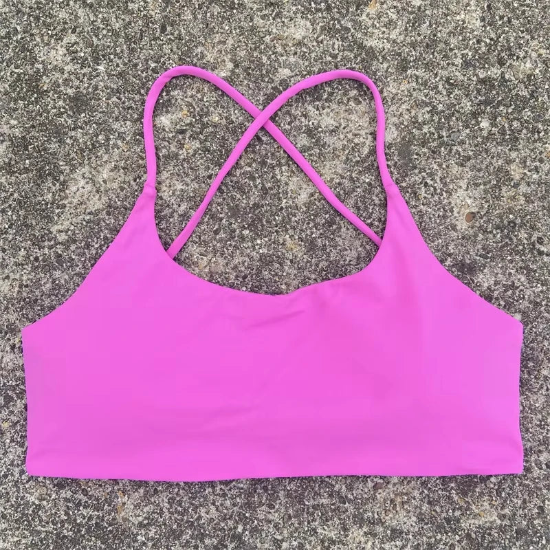 Core Light Support Strappy Sports Bra