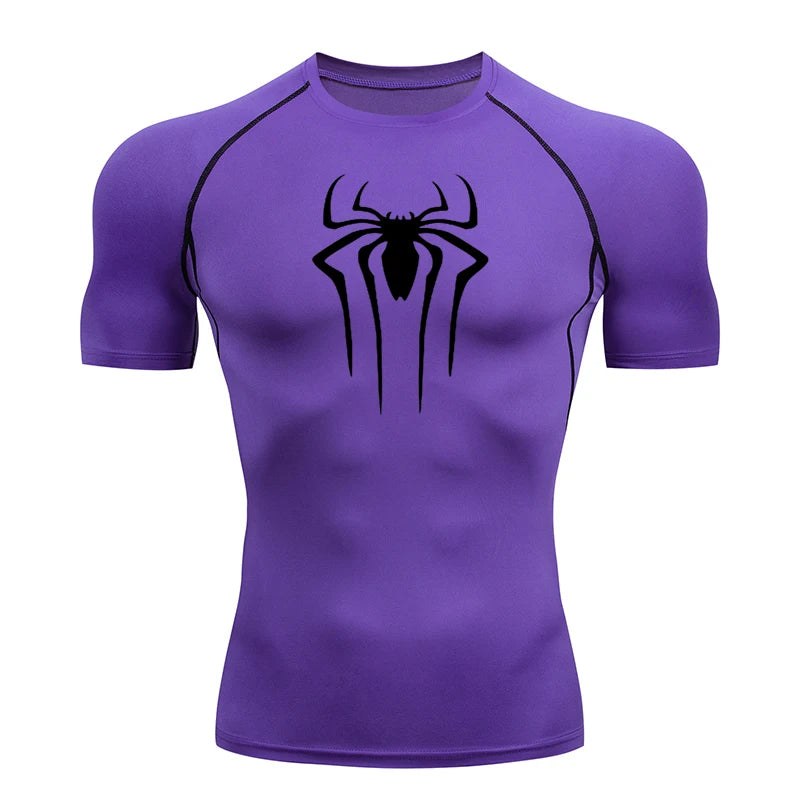Titan Spider-Man Compression T-shirt